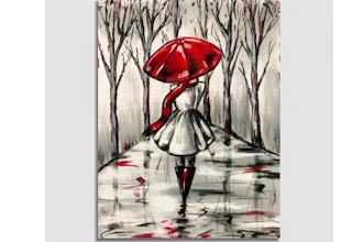 Paint Nite: Red Umbrella II (Ages 18+)